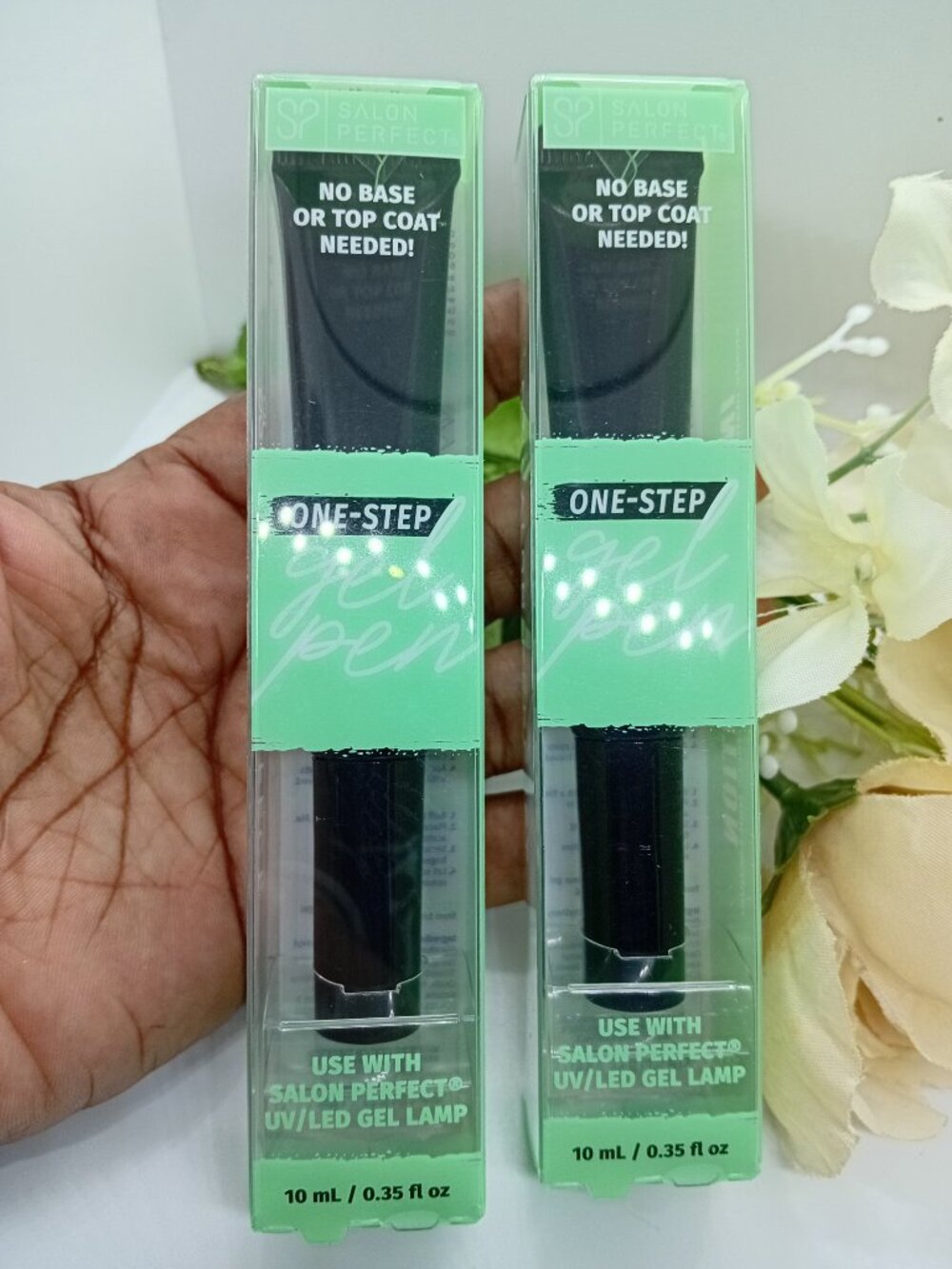 Salon Perfect One Step Gel Pen Mint Green No Base No Top Coat Needed Get 2